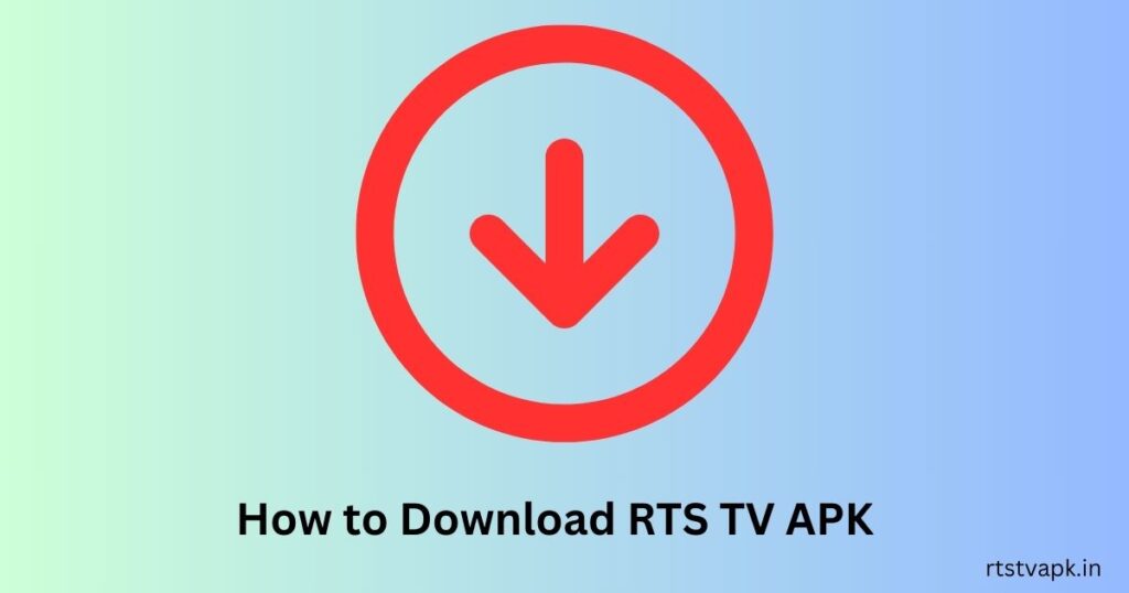 how to download rts tv apk